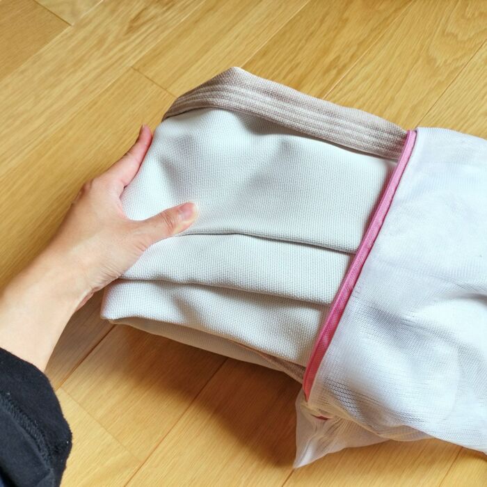 ネットに入れて洗濯