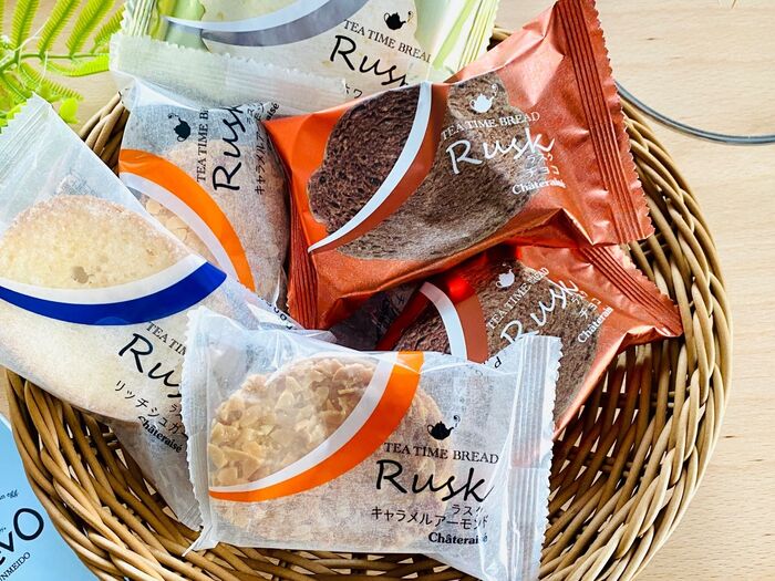 人気のラスク!コーヒーに浸して食べるとメッチャ美味しいよ♪