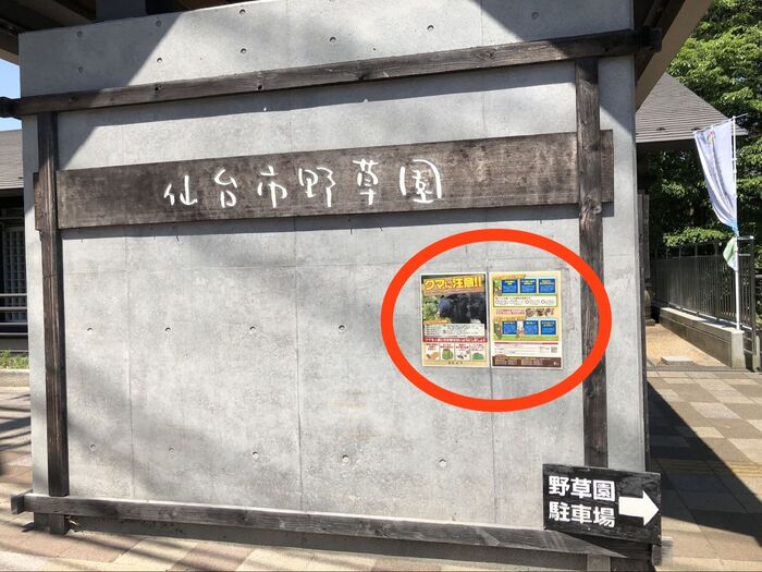 『仙台市野草園』には注意事項も!