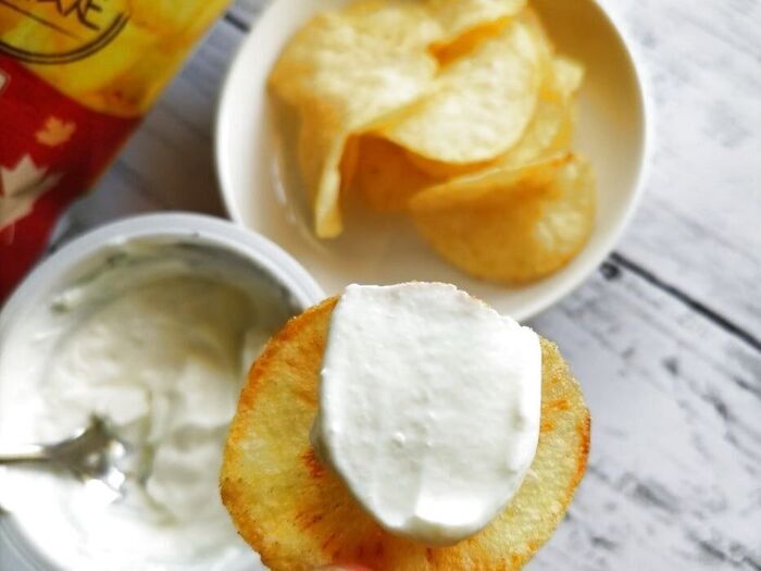 背徳グルメ!?ポテチ×オイコスディップにハマる!!