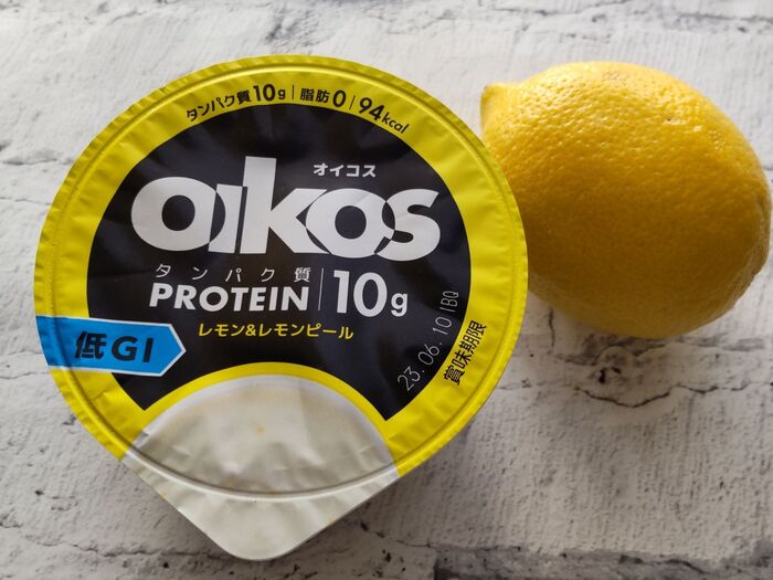 【オイコスヨーグルト レモン&レモンピール活用法】子どもが喜ぶ♡超簡単!レア―チーズケーキ風サンド♪