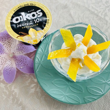 オイコスマダガスカルバニラとドライマンゴーは相性抜群