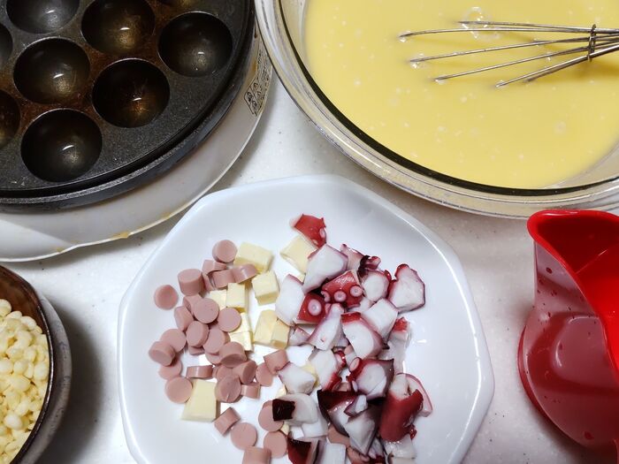 我が家は、いつも一度に40個分位は作ります。