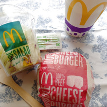 【マクドナルド】愛してやまないダブルチーズバーガーセット!私のこだわり☆