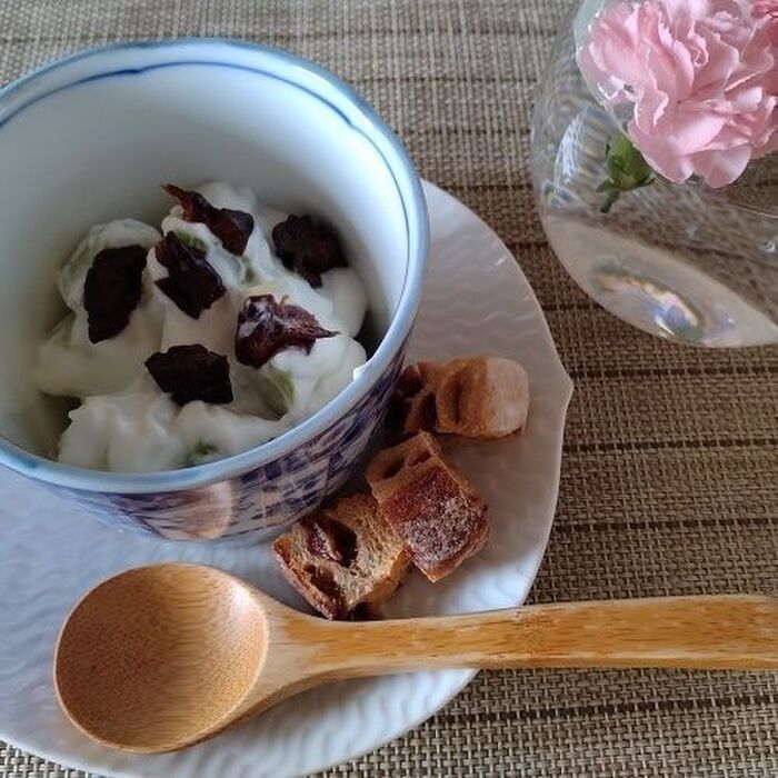 シンプルな食事は長続きする*オイコスのサラダ