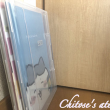 プリントは立てて収納♪