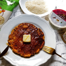 【パン粉活用アイデア】今日のおやつにいかが?黒糖とあんこのPANKOケーキ♪