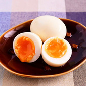 【〇ごと万能おだしで作る中華風煮卵】便利な野菜だし使用!