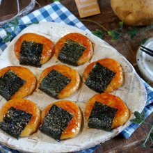 もっちもち~まるでお餅!じゃが芋もちの磯辺焼き