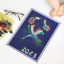 【手形足形文字アート】パパ感動!父の日手作りプレゼント幼稚園制作にも!