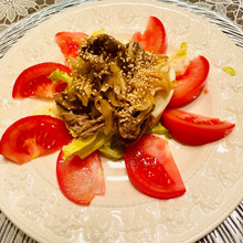 新玉ねぎが美味しいおかずサラダ