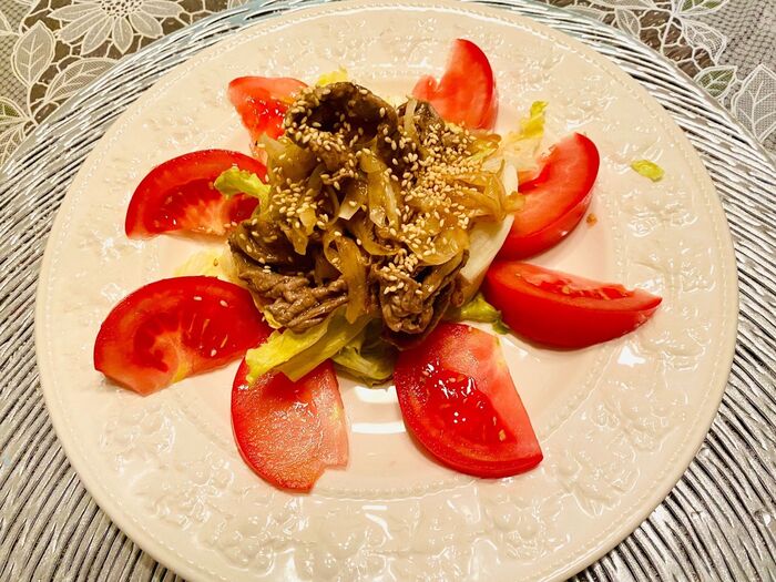 新玉ねぎが美味しいおかずサラダ