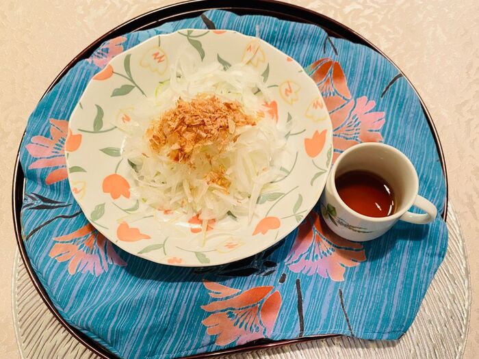 材料たった3つで血液さらさら新玉ネギのおかか