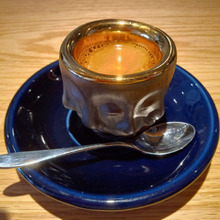 今日のキャフェ 『coq1f/焼き菓子とコーヒーとお酒と…espresso』