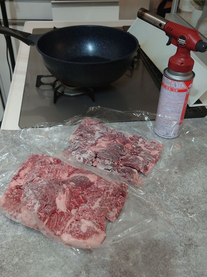 我が家は夫婦でスタンディング焼肉