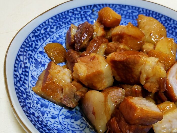 【ヘトヘトな時のおかず】圧力鍋におまかせ!生姜も美味しい!生姜もたっぷり豚の角煮♪