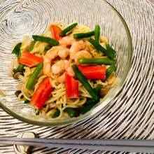 サッと洗うだけの糖質0g麺で、料理も超簡単、しかもヘルシー