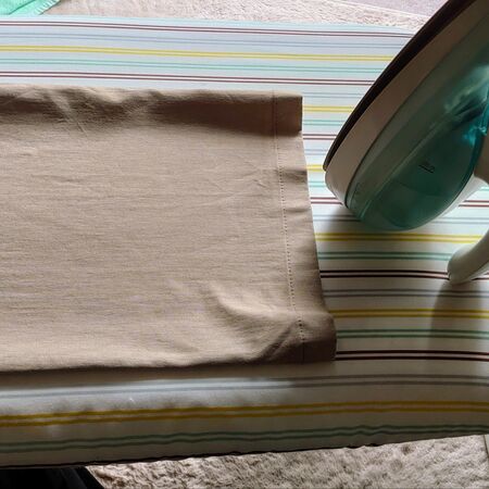 アイロン掛けする時にまとめてやる!