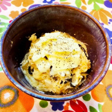 大根の塩昆布チーズ炒め☆