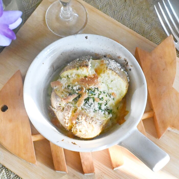 耐熱の器を取り出して、完成です♪