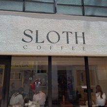 今日のキャフェespressoその➀SLOTH COFFEE (スロース コーヒー)