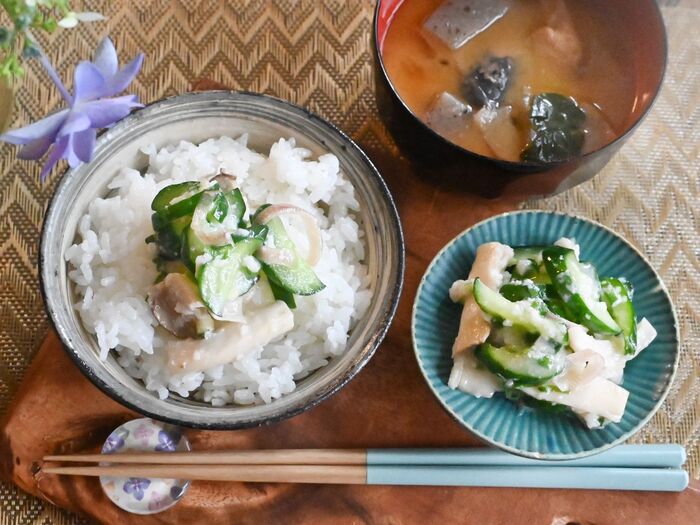 【塩麹レシピ】身体の中から元気に!きゅうりときのこの塩麹漬け