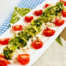 鶏ささみのバンバンジー風〜大葉香味だれ〜