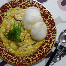 お家lunch『貧乏かに玉丼』だっ!!