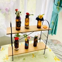 ミニバラをリサイクル容器でシックにアレンジ!