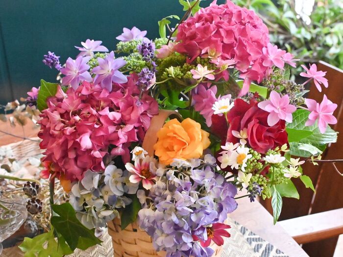 ⑤ 切り花を長持ちさせるコツ