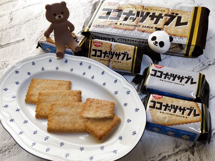 【昭和なお菓子】ほんのひと手間かけて♡ココナッツサブレを最高に美味しく食べてみた!♪