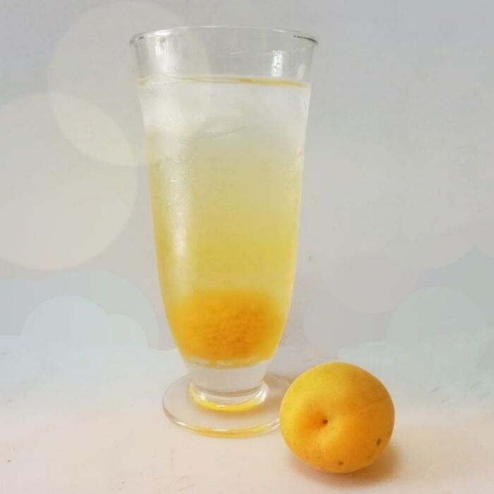 余り梅1個で、丸ごと梅ころんドリンク