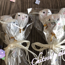 雨もすぐやみそうでしょ?【てるてる坊主ブーケラッピング】