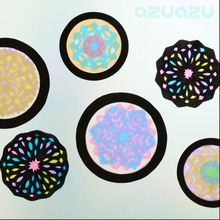 ローズウィンドウを手軽に100均材料で!窓に飾ってお家時間も楽しく♪