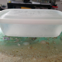 DAISOタッパーで大型氷!