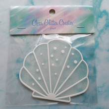 【セリア】海辺で波音を聴いている気分♪シェルコースターで夏を涼やかに♡