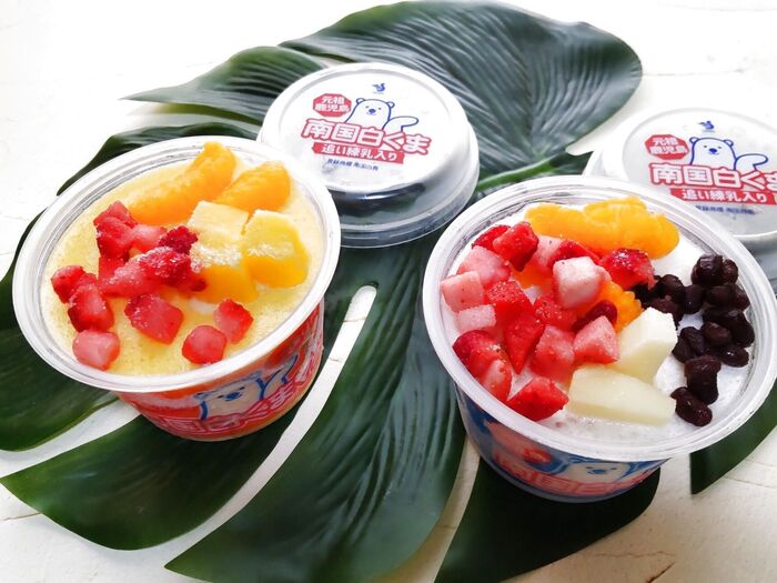 【冷凍庫に買い置きしておかなきゃ!】暑い日には、かき氷タイプの「白くま」アイスが美味しいー!