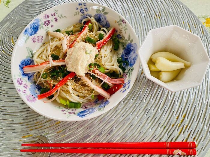 夏はやっぱり!冷やし・たらマヨうどん
