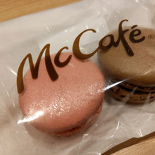 【マクドナルド】マカロンが可愛い♪アイスコーヒーとマカロンでカフェ気分満喫♪