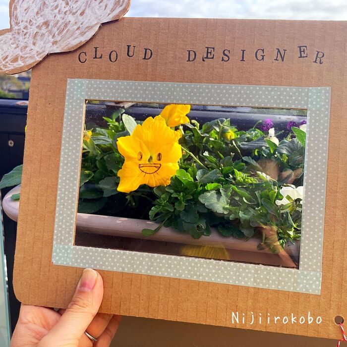 【雲以外のモノにも落書きしてみよう!】