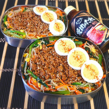 【お弁当レシピ】簡単めちゃウマ!ムスコが大好きなビビンバ弁当
