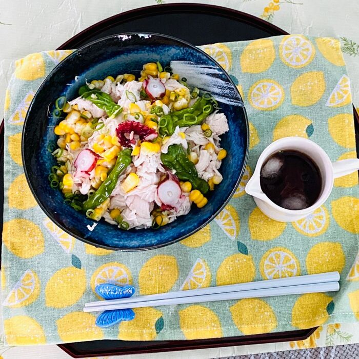 我が家秘伝の「梅みりん」でぶっかけ素麺!