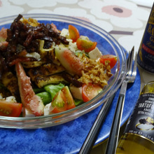 夕食サラダ『 soy soy fig』 暑さをぶっ飛ばせ!!