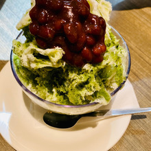 氷がわたあめみたい!シロップも最高!お値段も安っ!