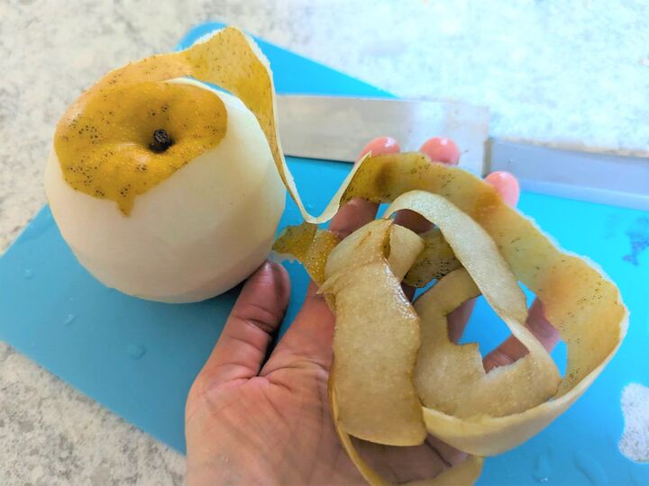 梨の皮がもったいない!食べる以外にもあるある♪カンタン活用法