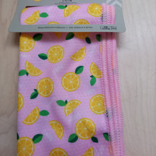 【ダイソー】真夏の光の中で輝くレモン柄がステキ!クールタオルで夏満喫♪