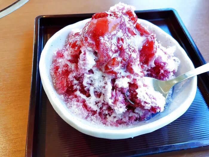 ありふれた苺のシロップではないんです