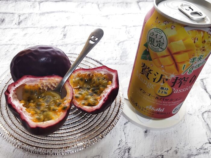 【ライフ限定】夏らしい2つの果実がドッキング♡豊かな風味ー!女子におすすめ!果肉追加でトロピカルに!