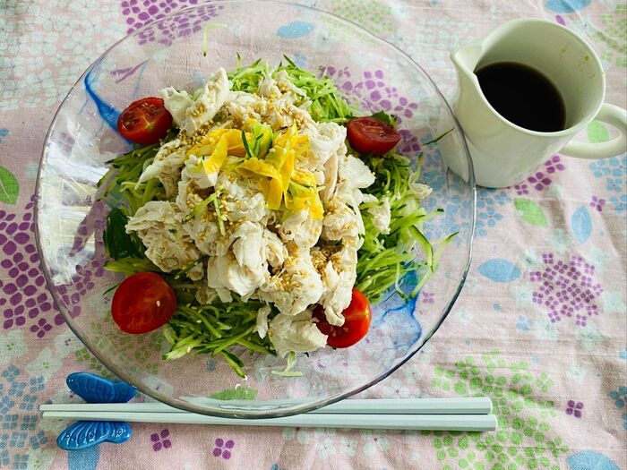 冷やし中華の生麺がなくても大丈夫だよ〜