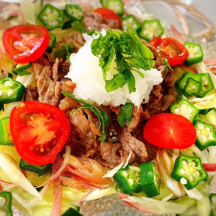 たっぷりの夏野菜には美容効果もたっぷり♡